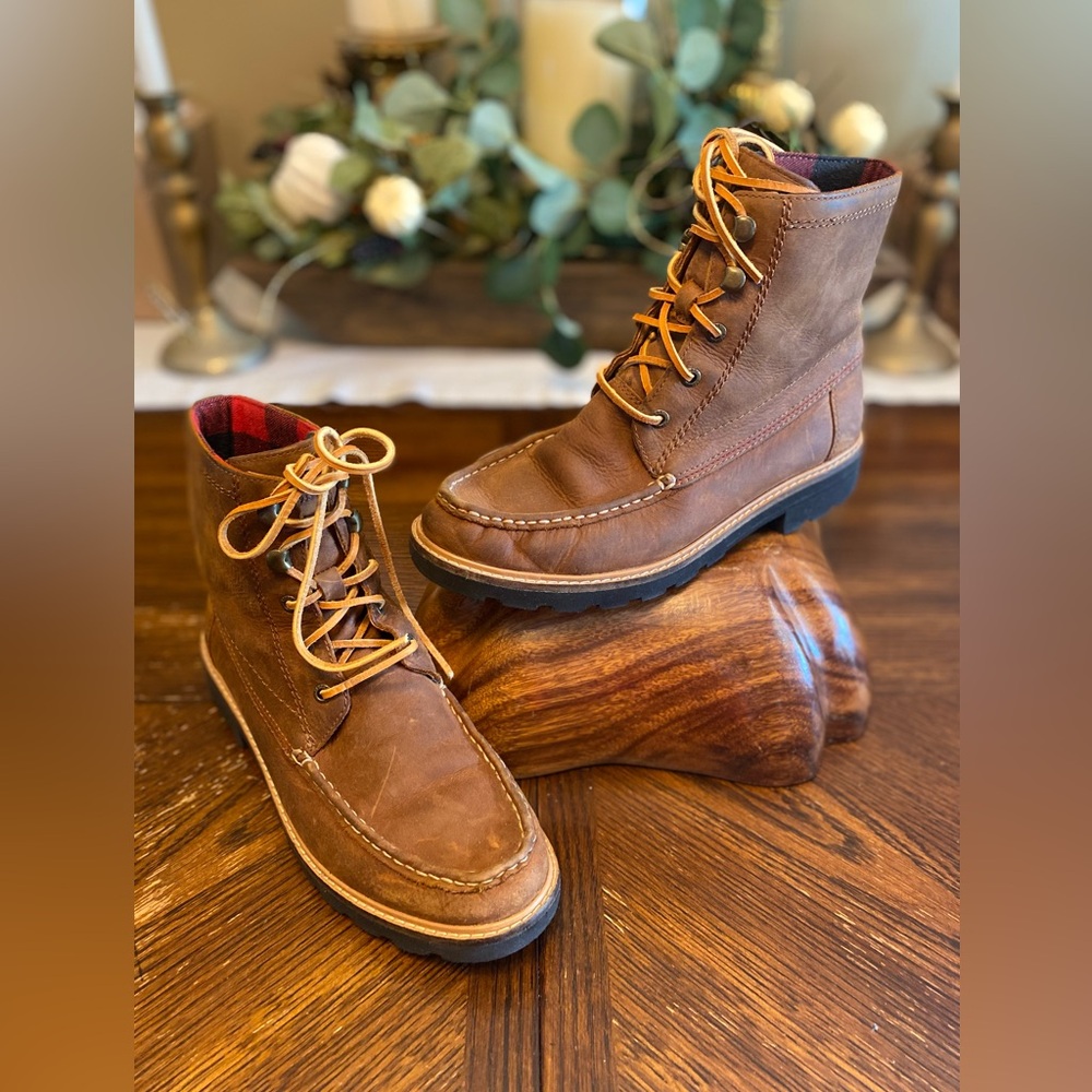 Women’s SPERRY Classic Brown Leather Lace-Up Boot